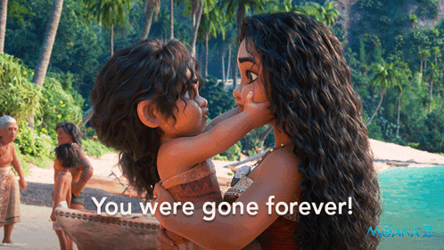 Woman Holding Child You Were Gone Forever