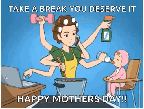 Woman Holding Dumbbell Talking On Phone Cooking GIF