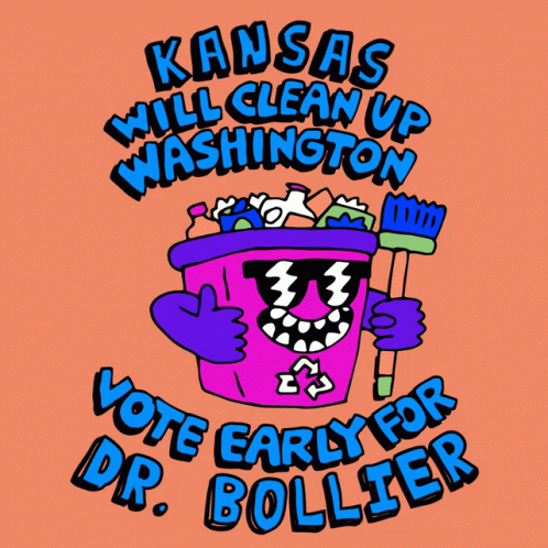 Woman Holding Flower Says Kansas City Barbecue Dude