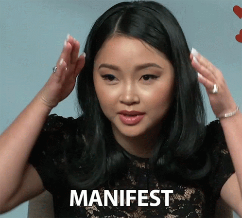 Woman Holding Head Manifest