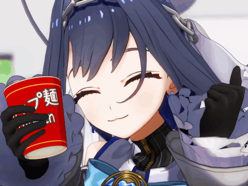 Woman Holding Jar Of Mustard And Can Of Oysters GIF