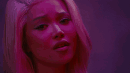 Woman Holding Knife In Dark Room GIF