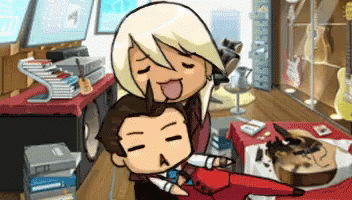 Woman Holding Man On Shoulders GIF