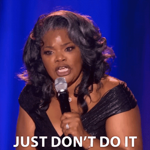 Woman Holding Microphone Just Do It