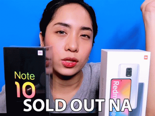 Woman Holding Redmi Note 10