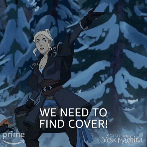 Woman Holding Sword Legends of Vox Machina