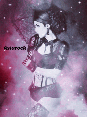 Woman Holding Umbrella Asiarock