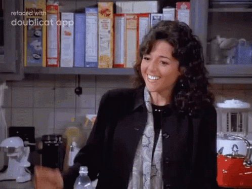 Woman Holding Water Bottle And Smiling GIF