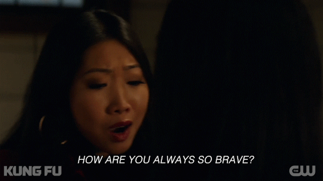 Woman How Are You Always So Brave GIF