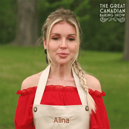 Woman in Apron with Alina
