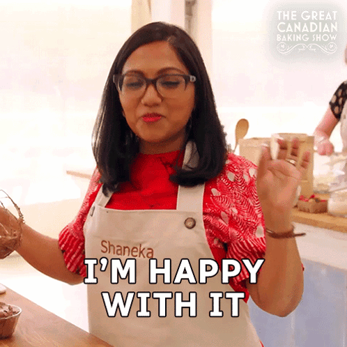 Woman In Apron With Shaneka GIF