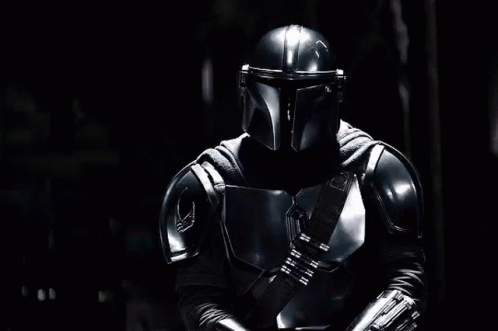 Woman in Armor Saying What Do You Think