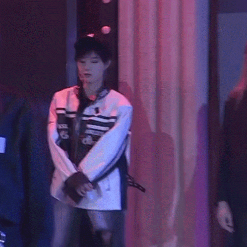 Woman In Awlee Store Jacket GIF