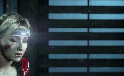 Woman In Bandana Looking Down Eyes Closed GIF
