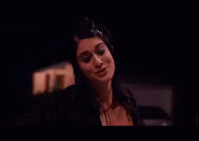 Woman in Black Dress Dancing Funny Face by House