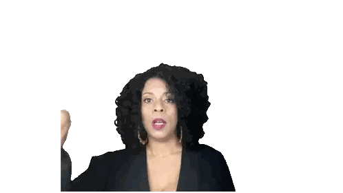 Woman in Black Jacket Raising Fist