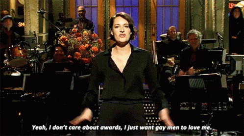 Woman in Black Shirt Saying Yeah to Orchestra