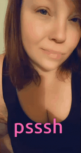 Woman in Black Tank Top Psssh Pink