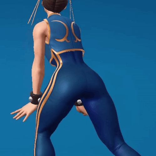 Woman in Blue and Gold Outfit With Letter O on Back