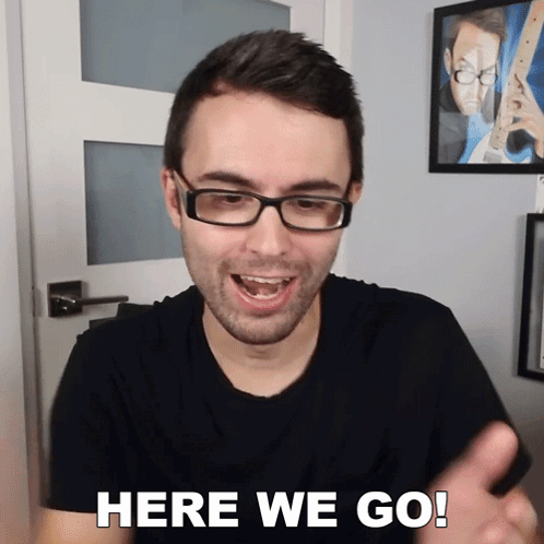 Woman In Blue Asks Is It Hot Here GIF