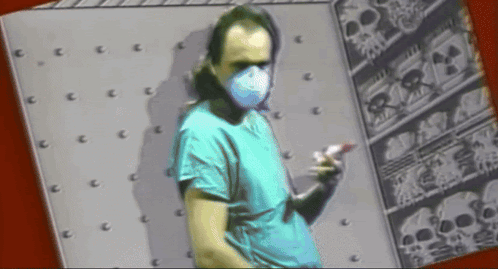 Woman In Blue Dress Says And Go Fascist Burn In Wickedness Lives Are Lonely GIF