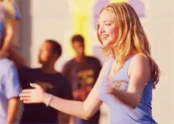 Woman in Blue Tank Top Dancing in Crowd