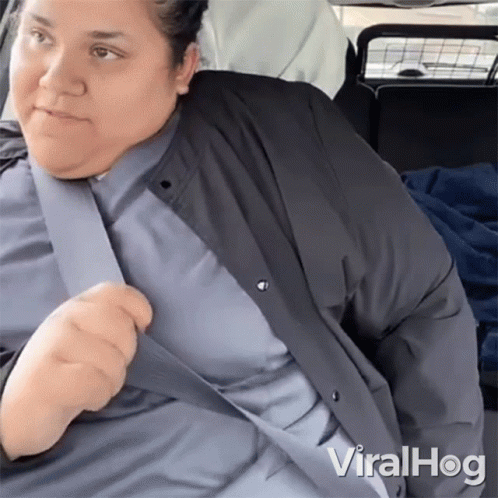 Woman in Car With Viralhog