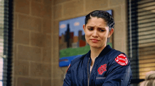 Woman in Chicago Fire Department Jacket