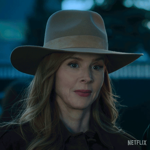 Woman in Cowboy Hat Says Okay Then in Netflix Ad