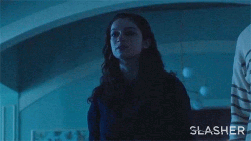 Woman In Dark Room She's Dead Slasher GIF