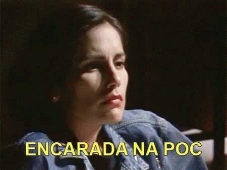 Woman in Denim Jacket Encarada na Poc