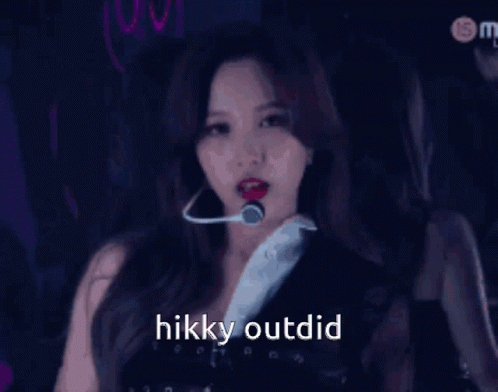 Woman in Front of Mirror Hikky Out Did