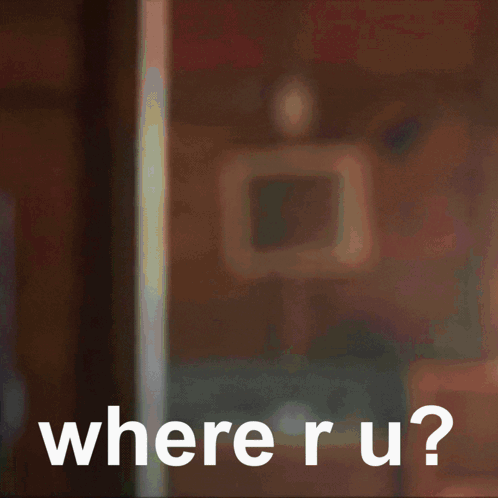 Woman In Front Of Red House Where Ru GIF