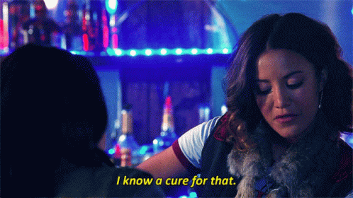 Woman in Fur Vest Says I Know Cure