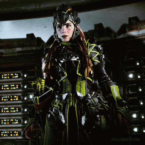 Woman In Futuristic Outfit Ilikedetectives GIF