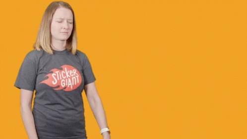 Woman in Giant T-Shirt Says This Meeting Could Have Been an Email