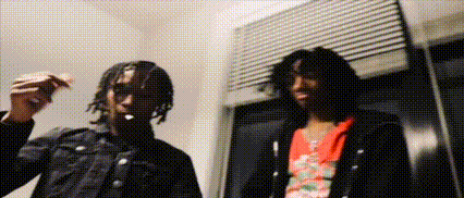 Woman In Glasses And Mask Looking In Mirror GIF