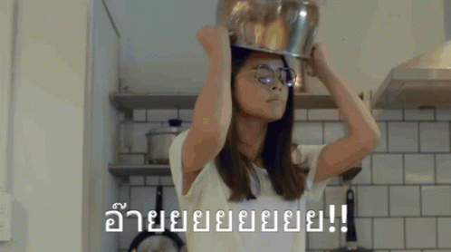 Woman In Glasses Making Funny Face GIF