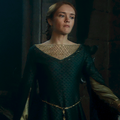 Woman in Green Dress It's Victory