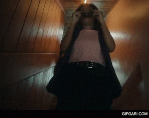 Woman in Hallway