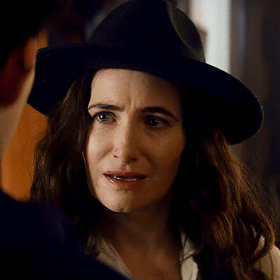 Woman In Hat Interesting GIF