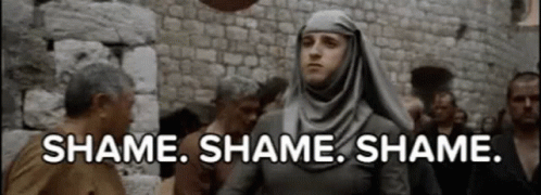Woman in Hijab Says Shame to Crowd