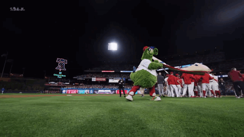 Woman In Inflatable Cow Costume Needs More Cowbell GIF