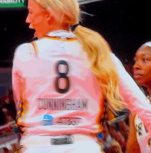 Woman in Jersey Number 8