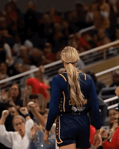 Woman in Jersey Saying AT&T