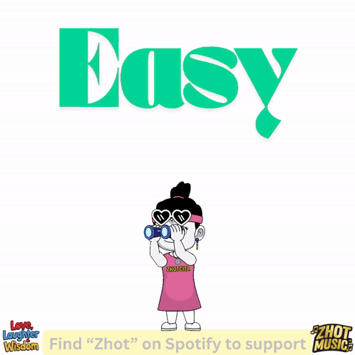 Woman In Kitchen Saying Easy GIF