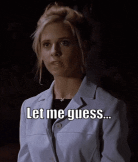 Woman in Lab Coat Says Let Me Guess