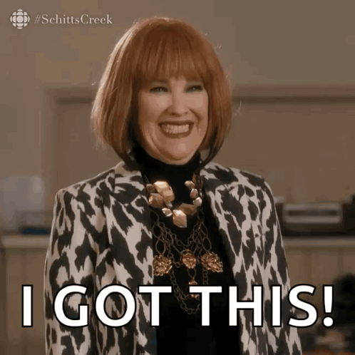 Woman in Leopard Jacket and Gold Necklace Says I Got This