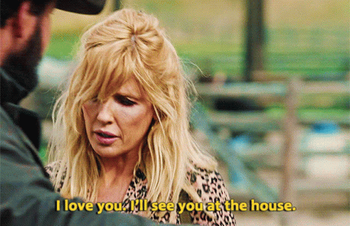 Woman In Leopard Print Shirt Says I Love You GIF