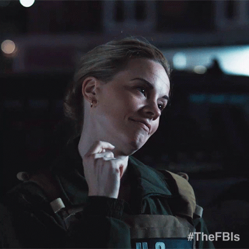 Woman in Military Uniform Saying You Feel Me on That